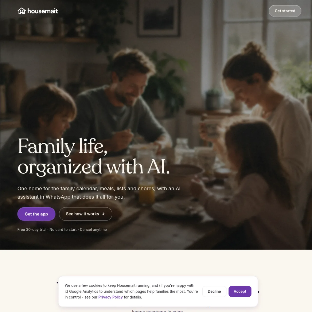 Screenshot of Housemait