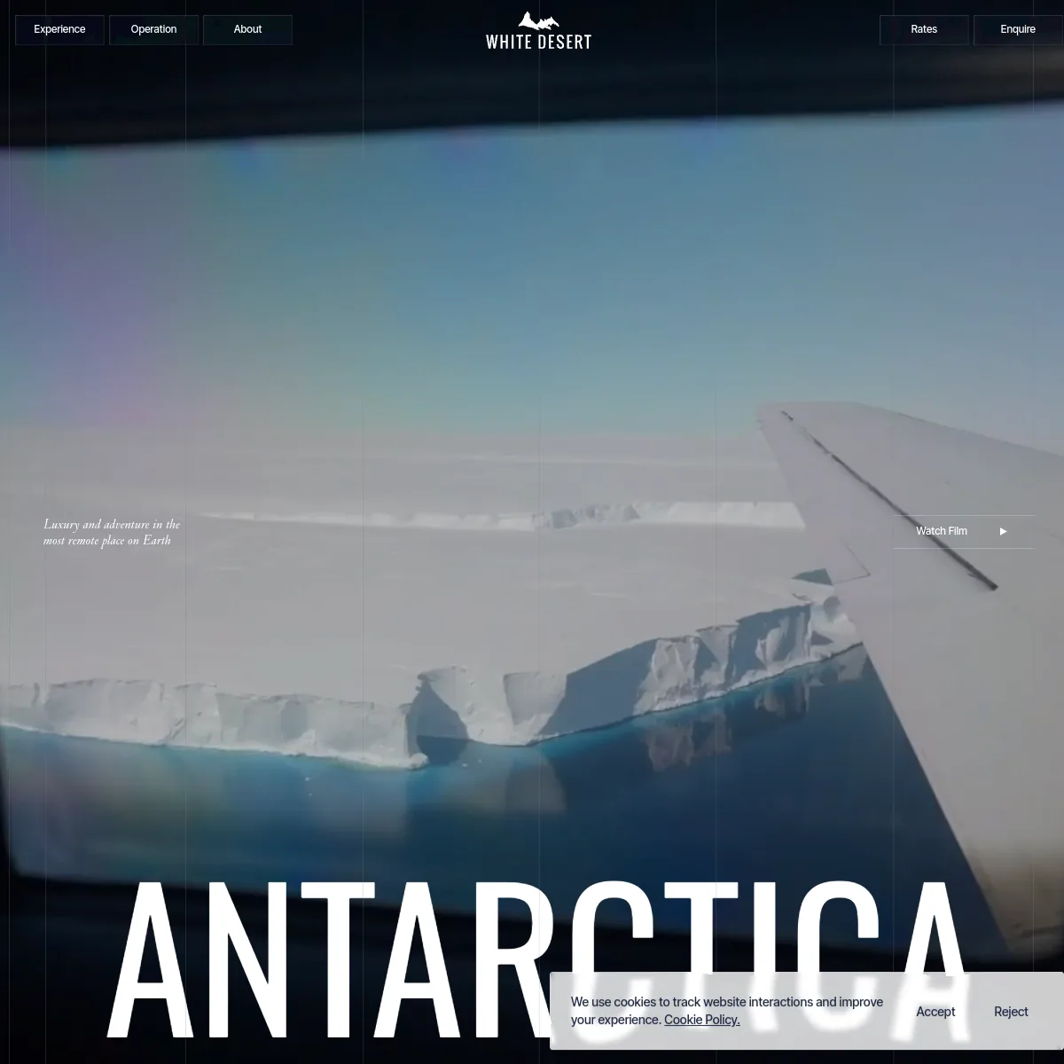 Screenshot of White Desert